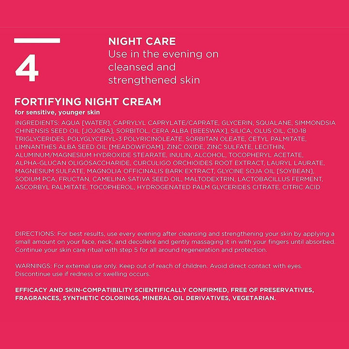 Annemarie Borlind ZZ Sensitive Fortifying Night Cream, Anti-Stress 50ml - Easy Pharmacy LLC