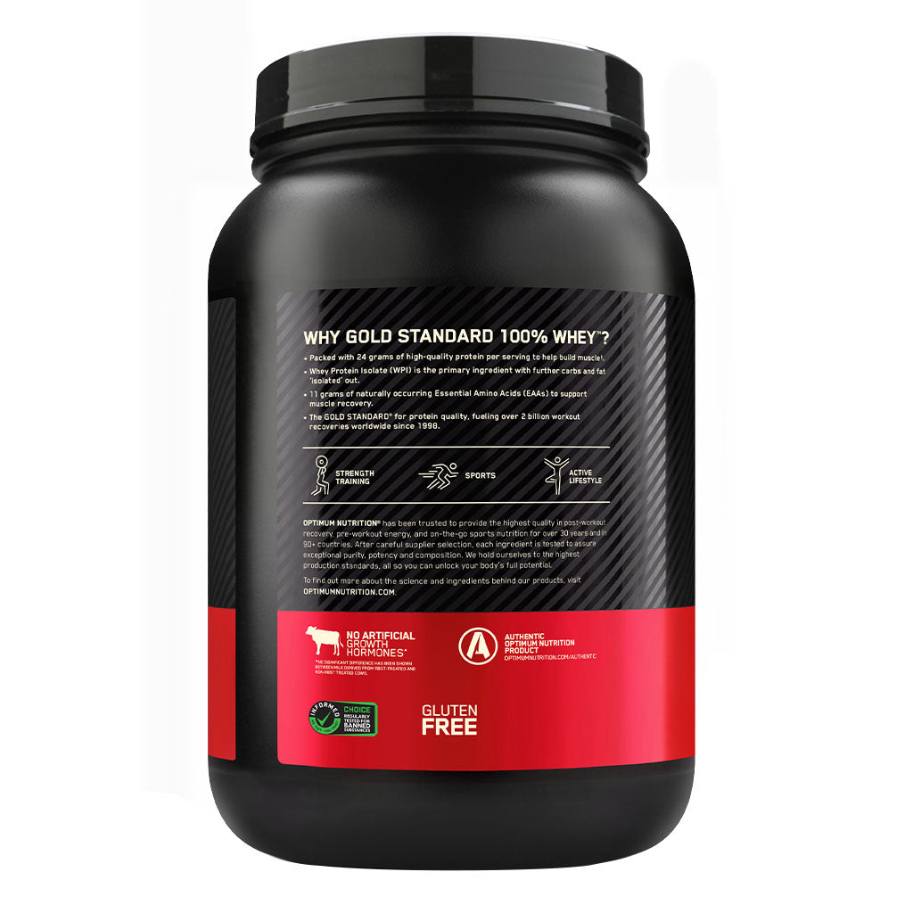 Optimum Nutrition Gold Standard 100% Whey Protein Powder Double Rich Chocolate 2lb - Easy Pharmacy LLC
