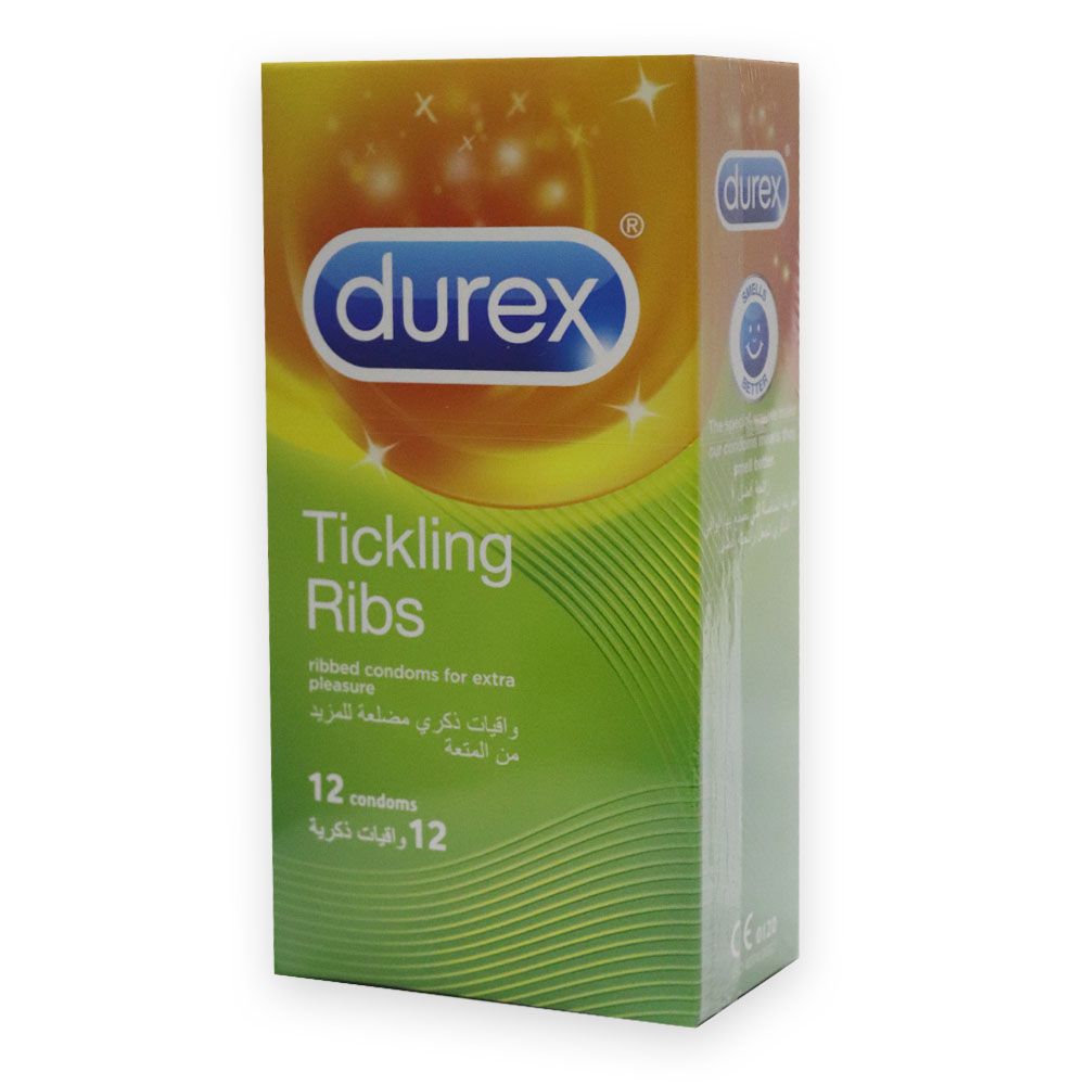 Durex Tickling Ribs Condoms 12's - Easy Pharmacy LLC