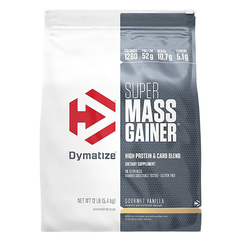 Dymatize Super Mass Gainer Powder, High Protein & Carb Blend, Vanilla 5.4kg - Easy Pharmacy LLC