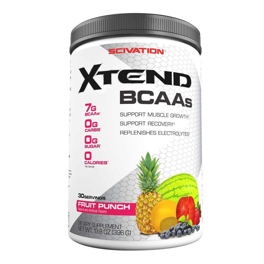 Scivation Xtend BCAA Knockout Fruit Punch Powder 30 Servings - Easy Pharmacy LLC