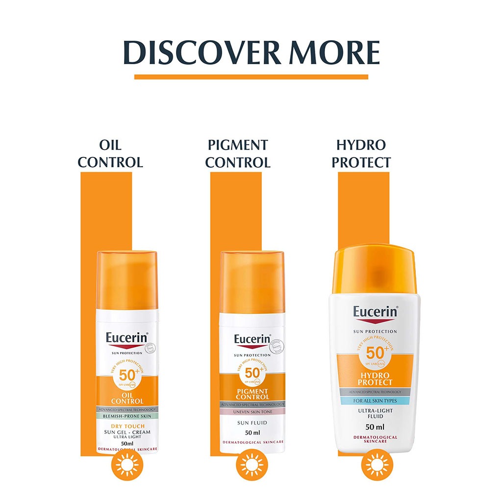 Eucerin Sun Photo-aging Control Sunscreen Anti-Aging Sun Fluid SPF50 50ml - Easy Pharmacy LLC