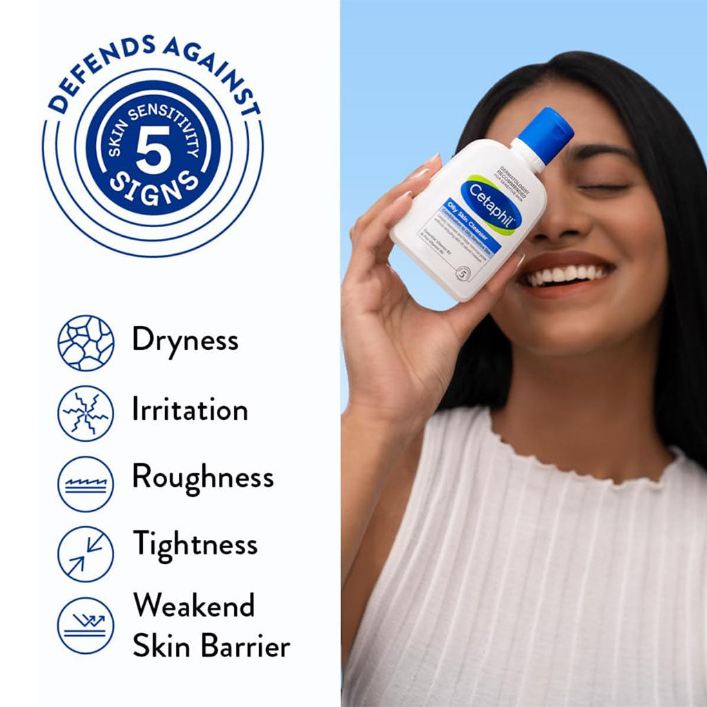 Cetaphil Oily Skin Cleanser, Foaming Face & Body Wash for Men & Women With Combination to Oily and Sensitive Skin, Unscented, 125ml - Easy Pharmacy LLC