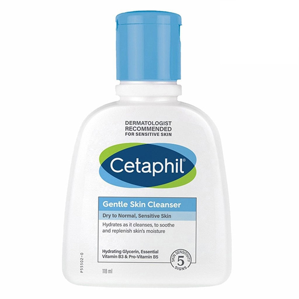 Cetaphil Gentle Skin Cleanser, Face & Body Wash For Men & Women With Dry to Normal and Sensitive Skin, Unscented, 118ml - Easy Pharmacy LLC
