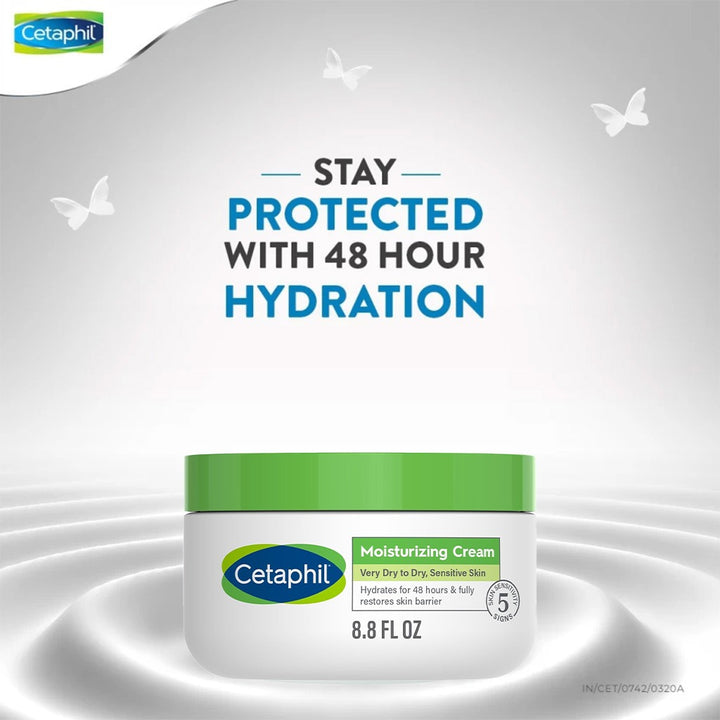 Cetaphil Moisturizing Cream, Face & Body Moisturizer For Men & Women With Dry to Very Dry Sensitive Skin, Unscented, 250g - Easy Pharmacy LLC