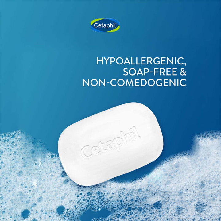 Cetaphil Gentle Face & Body Cleansing Bar For Men & Women With Dry to Normal Sensitive Skin, Unscented, 127g - Easy Pharmacy LLC