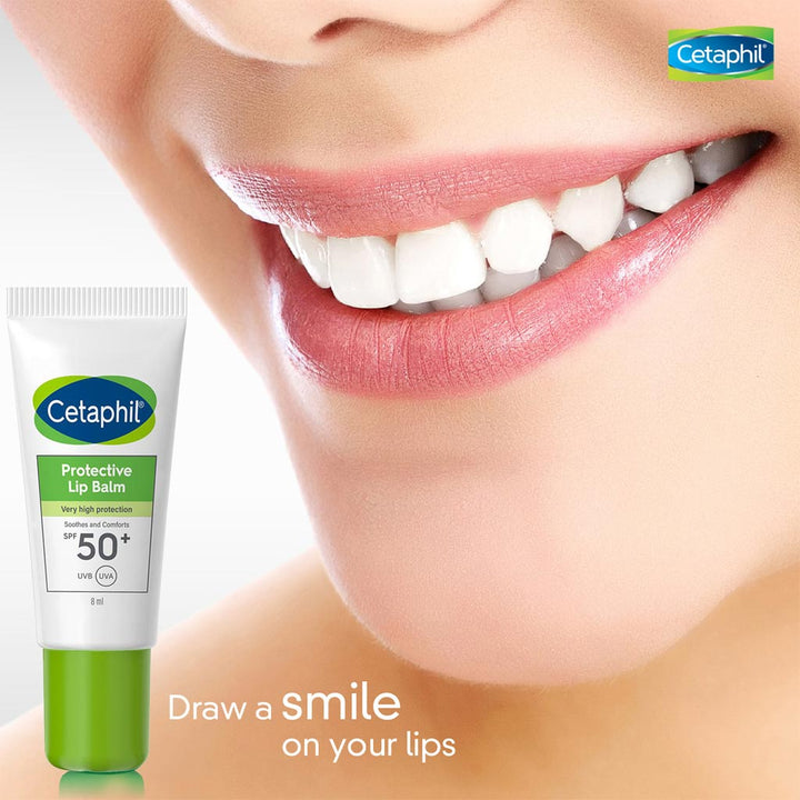 Cetaphil Protective Moisturizing Very High Protection Lip Balm With SPF 50+, Unscented, 8ml - Easy Pharmacy LLC