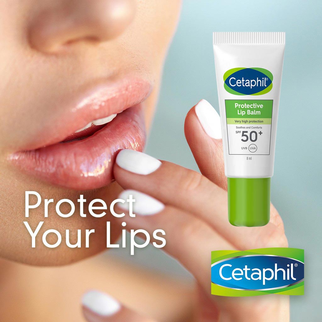 Cetaphil Protective Moisturizing Very High Protection Lip Balm With SPF 50+, Unscented, 8ml - Easy Pharmacy LLC