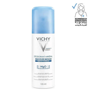 Vichy 48 Hour Aluminum Free Mineral Deodorant Spray 125ml