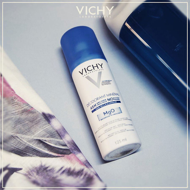 Vichy 48 Hour Aluminum Free Mineral Deodorant Spray 125ml - Easy Pharmacy LLC