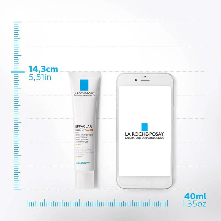 La Roche-Posay Effaclar Duo+ SPF30 Anti-Mark Corrective Unclogging Care Cream For Oily & Acne Prone Skin 40ml - Easy Pharmacy LLC