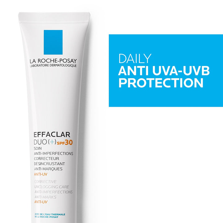 La Roche-Posay Effaclar Duo+ SPF30 Anti-Mark Corrective Unclogging Care Cream For Oily & Acne Prone Skin 40ml - Easy Pharmacy LLC