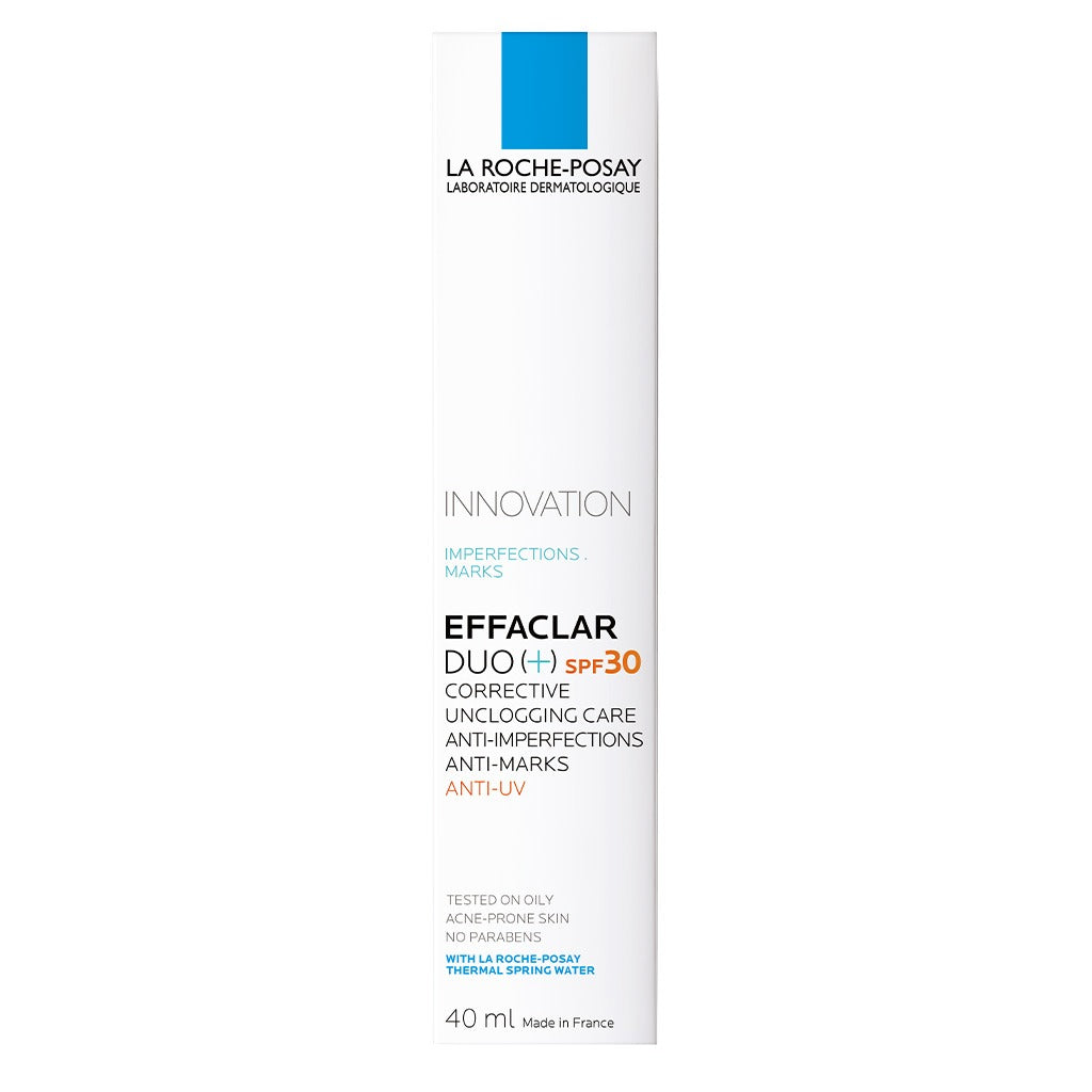 La Roche-Posay Effaclar Duo+ SPF30 Anti-Mark Corrective Unclogging Care Cream For Oily & Acne Prone Skin 40ml - Easy Pharmacy LLC