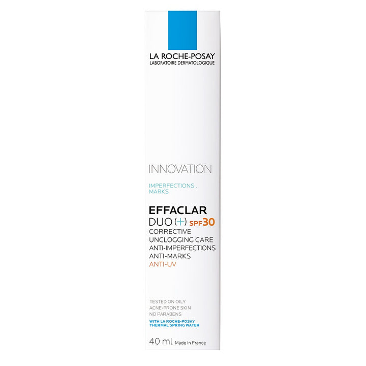 La Roche-Posay Effaclar Duo+ SPF30 Anti-Mark Corrective Unclogging Care Cream For Oily & Acne Prone Skin 40ml - Easy Pharmacy LLC