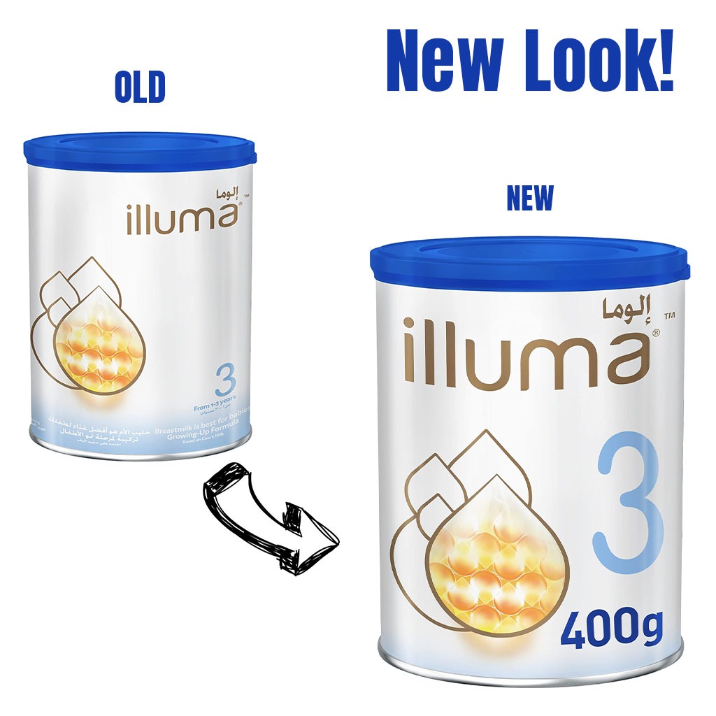 Illuma Stage 3 Toddlers Milk Formula For 1 To 3 Years 400g - Easy Pharmacy LLC