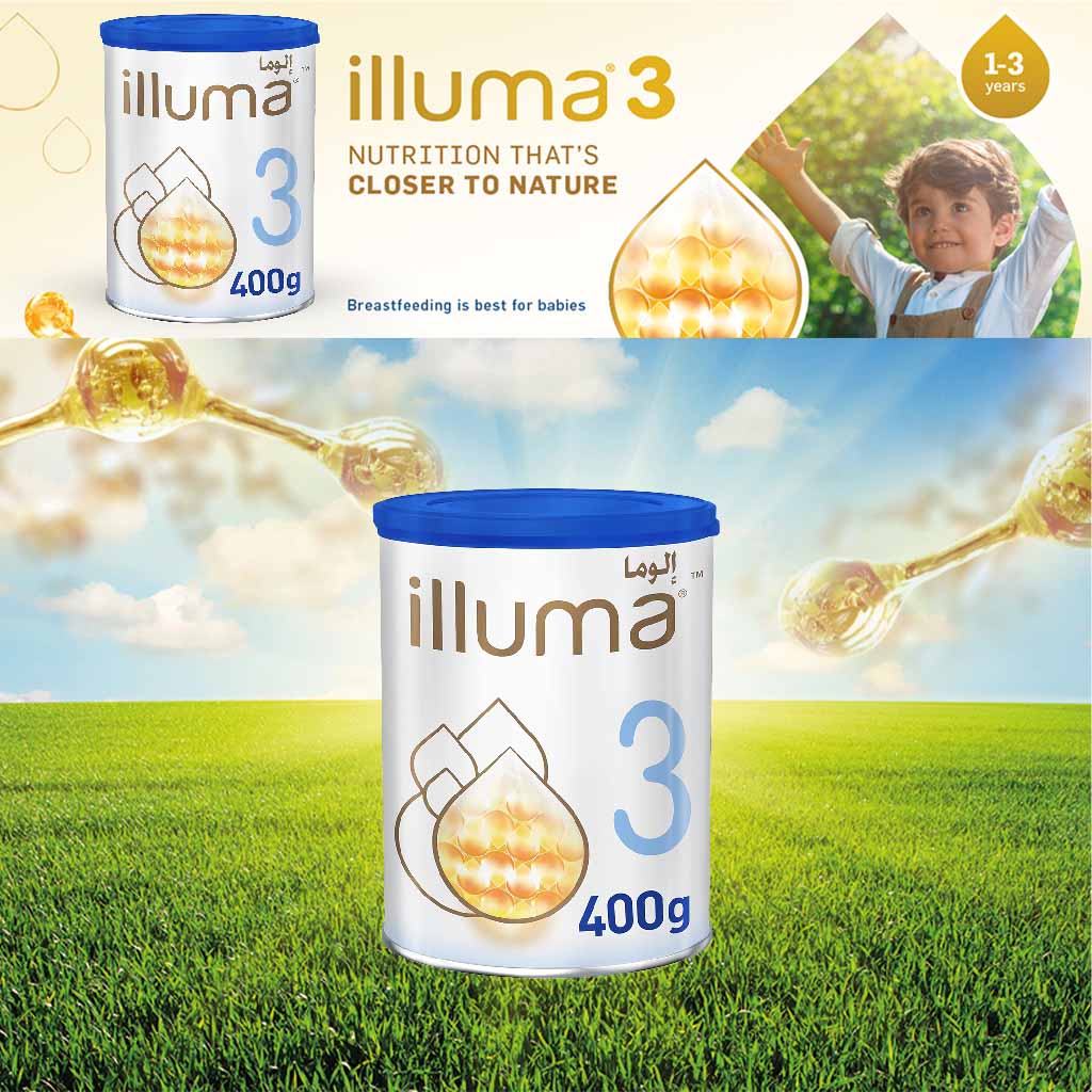 Illuma Stage 3 Toddlers Milk Formula For 1 To 3 Years 400g - Easy Pharmacy LLC