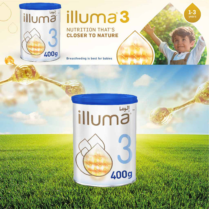 Illuma Stage 3 Toddlers Milk Formula For 1 To 3 Years 400g - Easy Pharmacy LLC