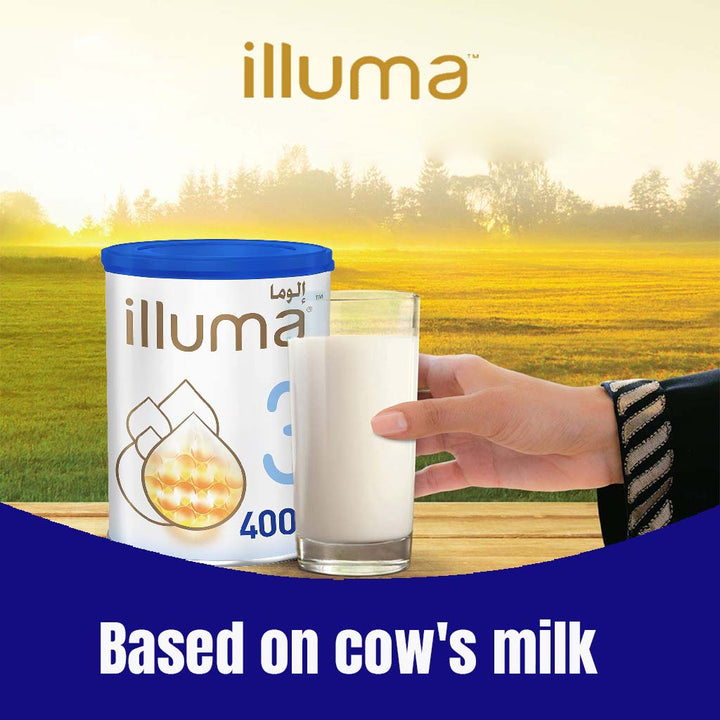 Illuma Stage 3 Toddlers Milk Formula For 1 To 3 Years 400g - Easy Pharmacy LLC