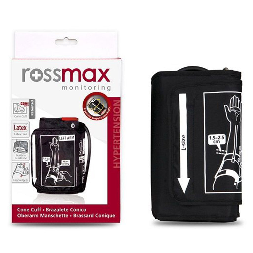 Rossmax Blood Pressure Cone Cuff Large, Pack of 1's - Easy Pharmacy LLC