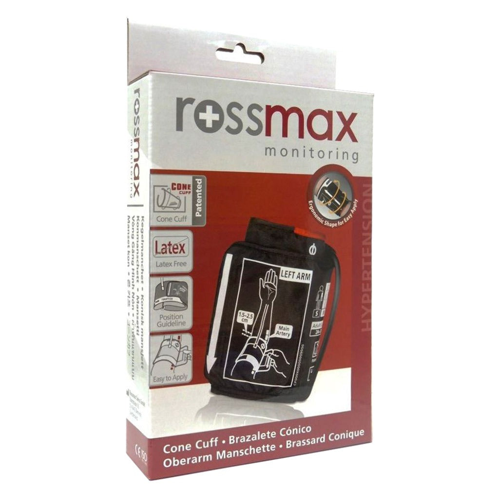 Rossmax Digital Korotkoff Blood Pressure Cone Cuff Large, Pack of 1's - Easy Pharmacy LLC