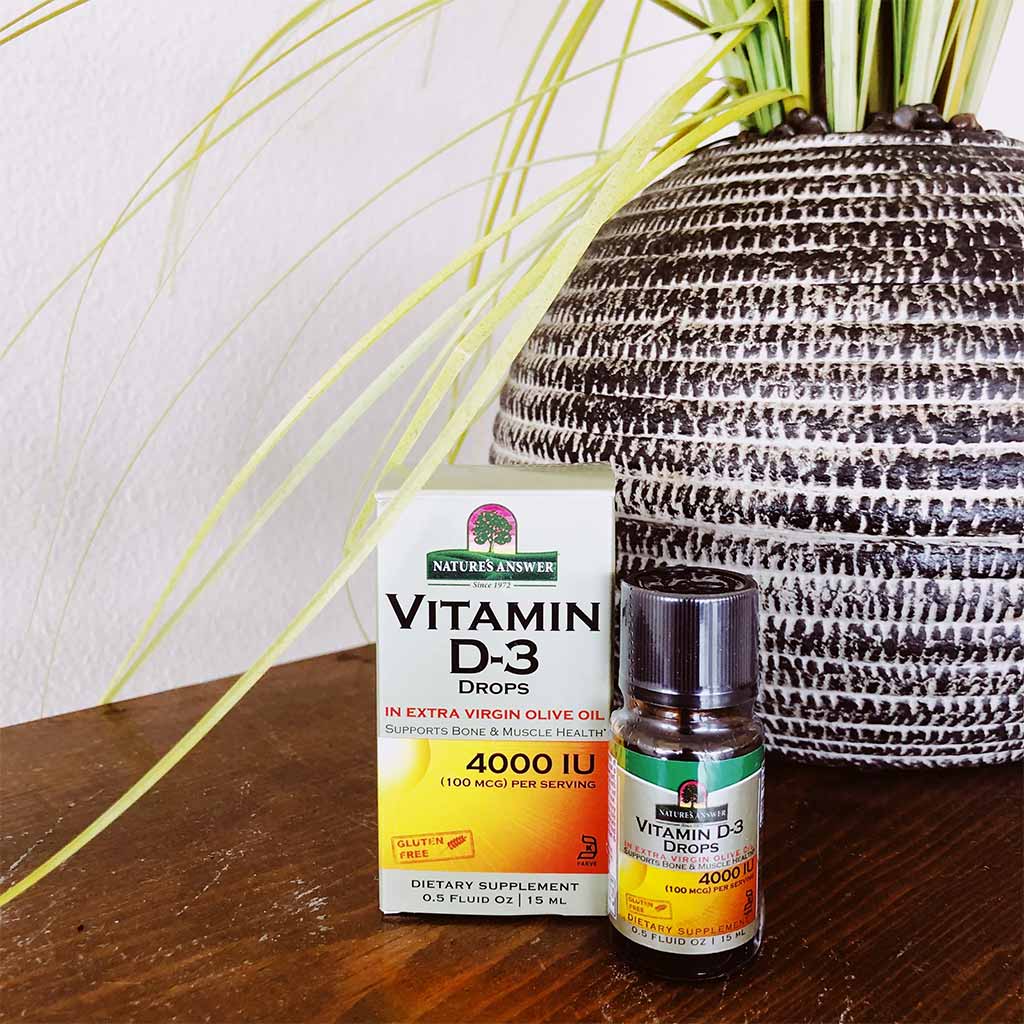 Nature's Answer Vitamin D3 4000IU Drops For Bone & Muscle Health, 15ml - Easy Pharmacy LLC