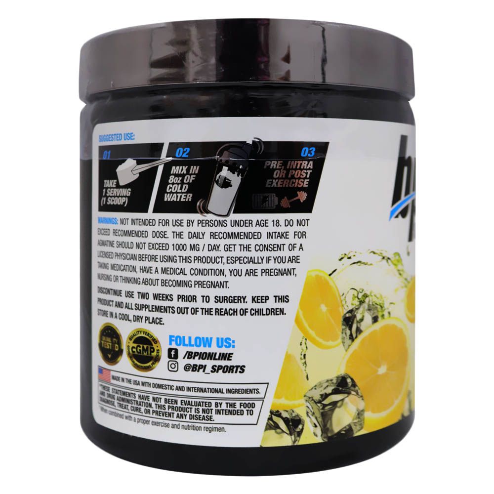 BPI Sports Best BCAA Powder Lemonade 30 Servings - Easy Pharmacy LLC