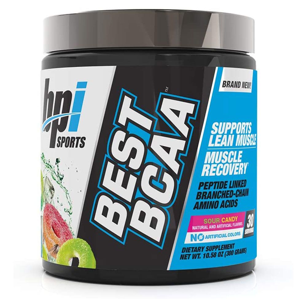 BPI Sports Best BCAA Sour Candy Powder 30 Servings - Easy Pharmacy LLC