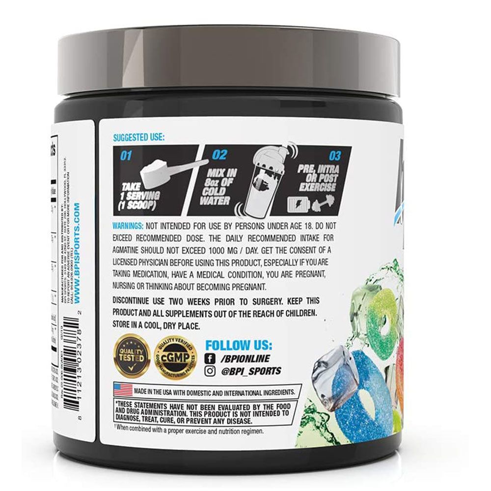 BPI Sports Best BCAA Sour Candy Powder 30 Servings - Easy Pharmacy LLC