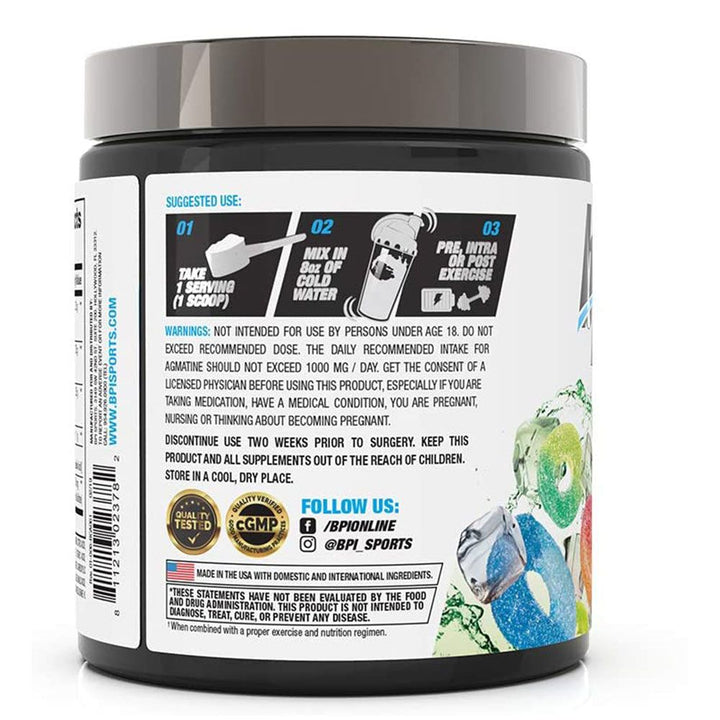 BPI Sports Best BCAA Sour Candy Powder 30 Servings - Easy Pharmacy LLC