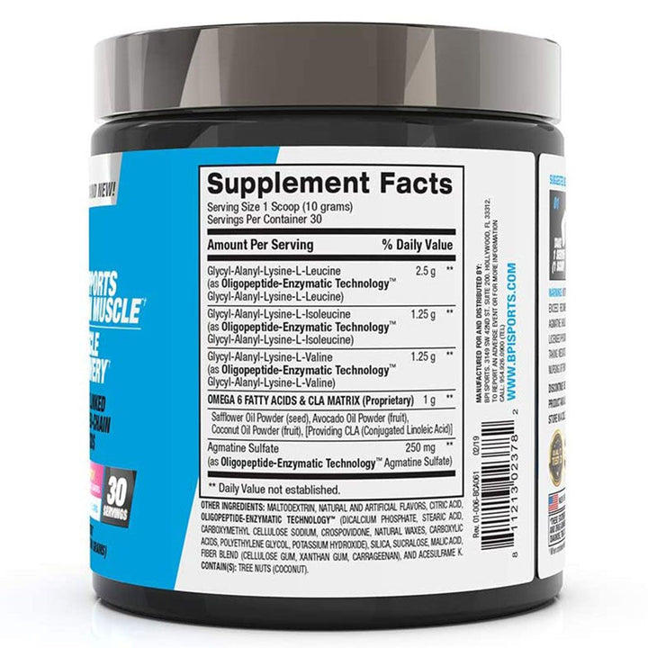 BPI Sports Best BCAA Sour Candy Powder 30 Servings - Easy Pharmacy LLC