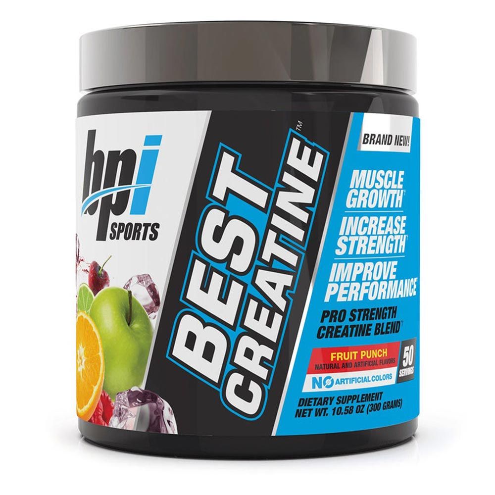 BPI Sports Best Creatine Powder Fruit Punch 50 Servings - Easy Pharmacy LLC