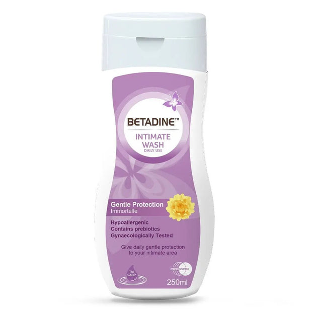Betadine Daily Feminine Intimate Wash Immortelle – Gentle Hygiene & Freshness Care, 250 mL