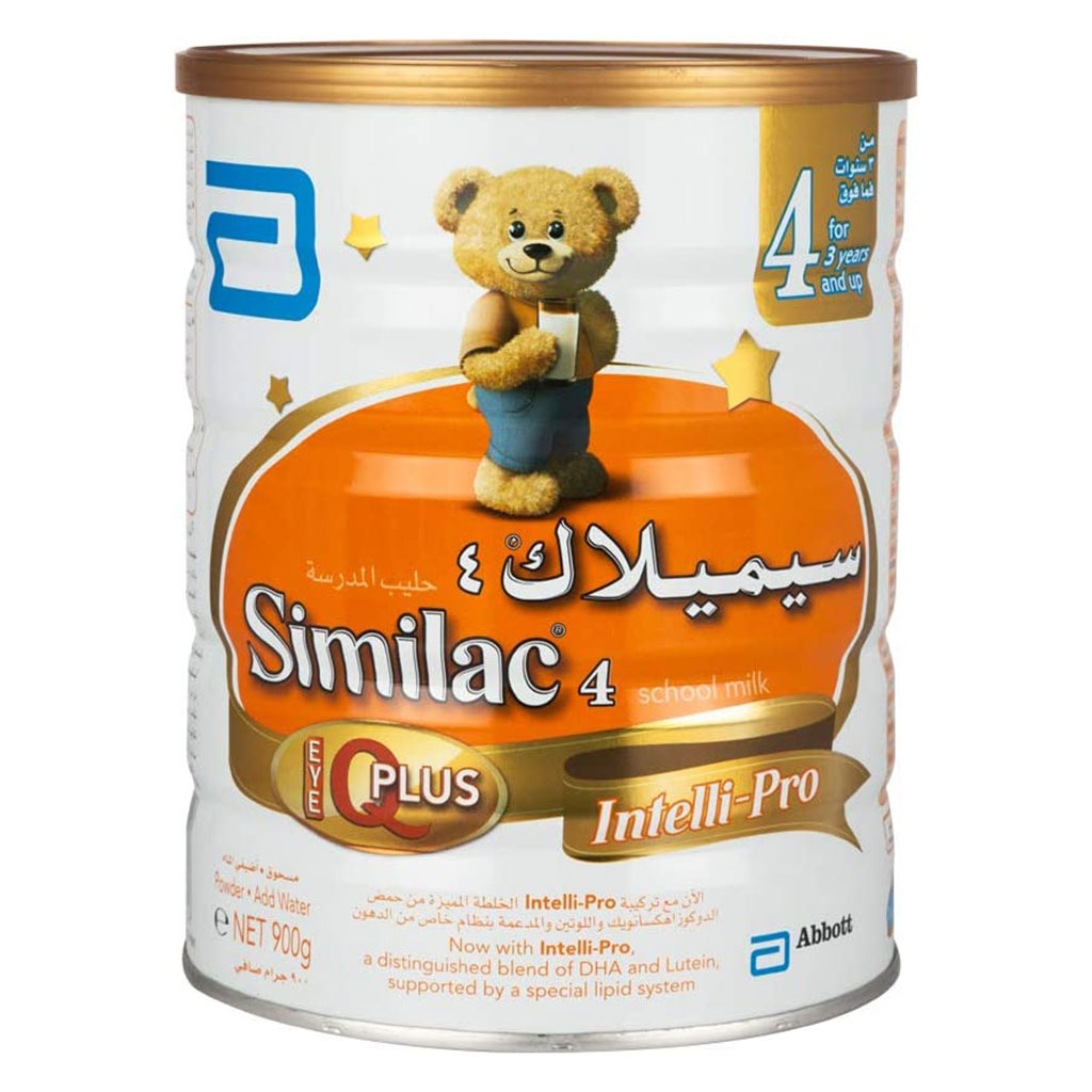 Similac IQ Plus Intelli Pro Stage 4 Growing Up Children's Milk Formula For 3+ Years 900g - Easy Pharmacy LLC