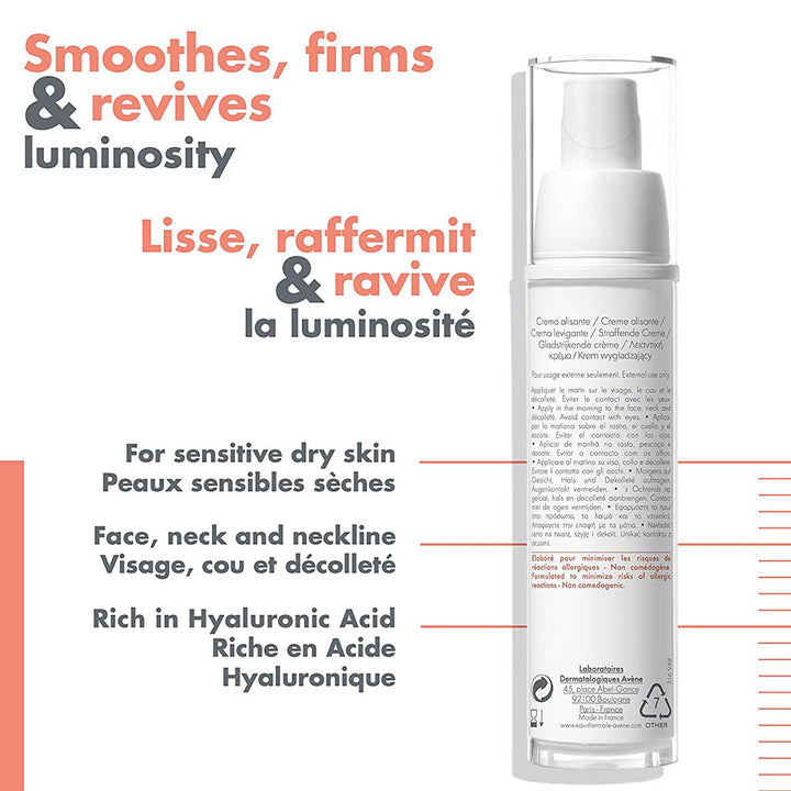 Avene PhysioLift Day Smoothing Cream With Hyaluronic Acid For Dry Skin 30ml - Easy Pharmacy LLC