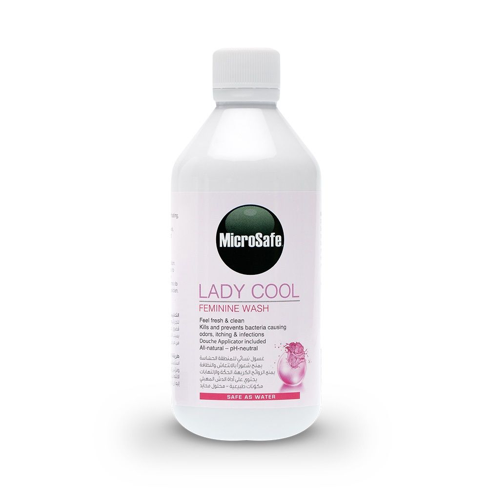 Microsafe Lady Cool Feminine Wash 236 mL - Easy Pharmacy LLC