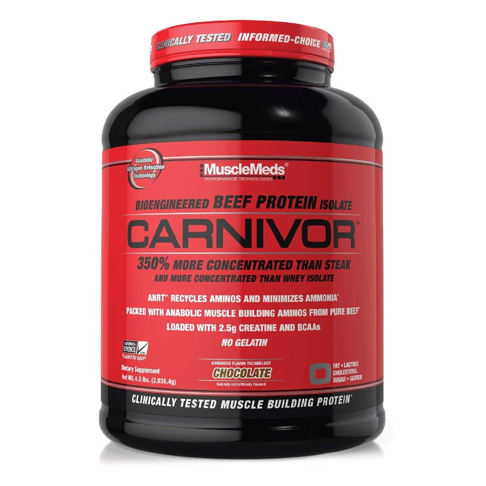 MuscleMeds Carnivor Powder Chocolate 4 lbs - Easy Pharmacy LLC