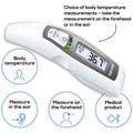 Beurer FT65 Multi‑Functional Thermometer (Ear, Forehead & Surface)