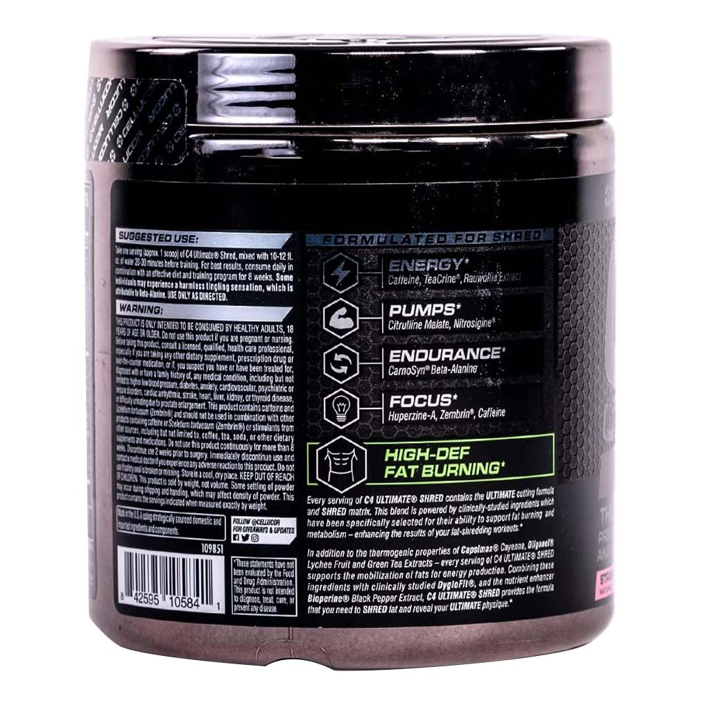 Cellucor C4 Ultimate Pre-Workout Strawberry Watermelon 40 Servings - Easy Pharmacy LLC