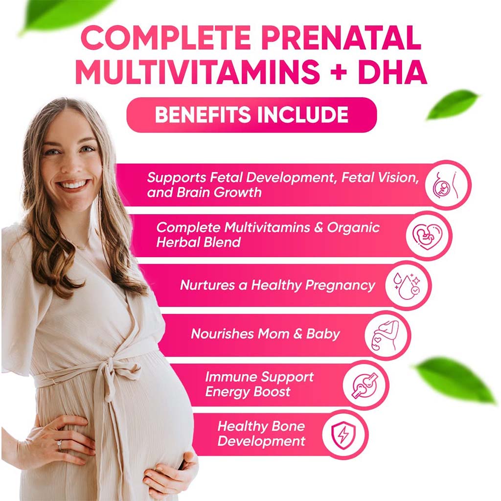 21st Century Prenatal Multivitamins/Mineral Tablets + Prenatal DHA Softgels, Dual Pack of 60's + 60's - Easy Pharmacy LLC