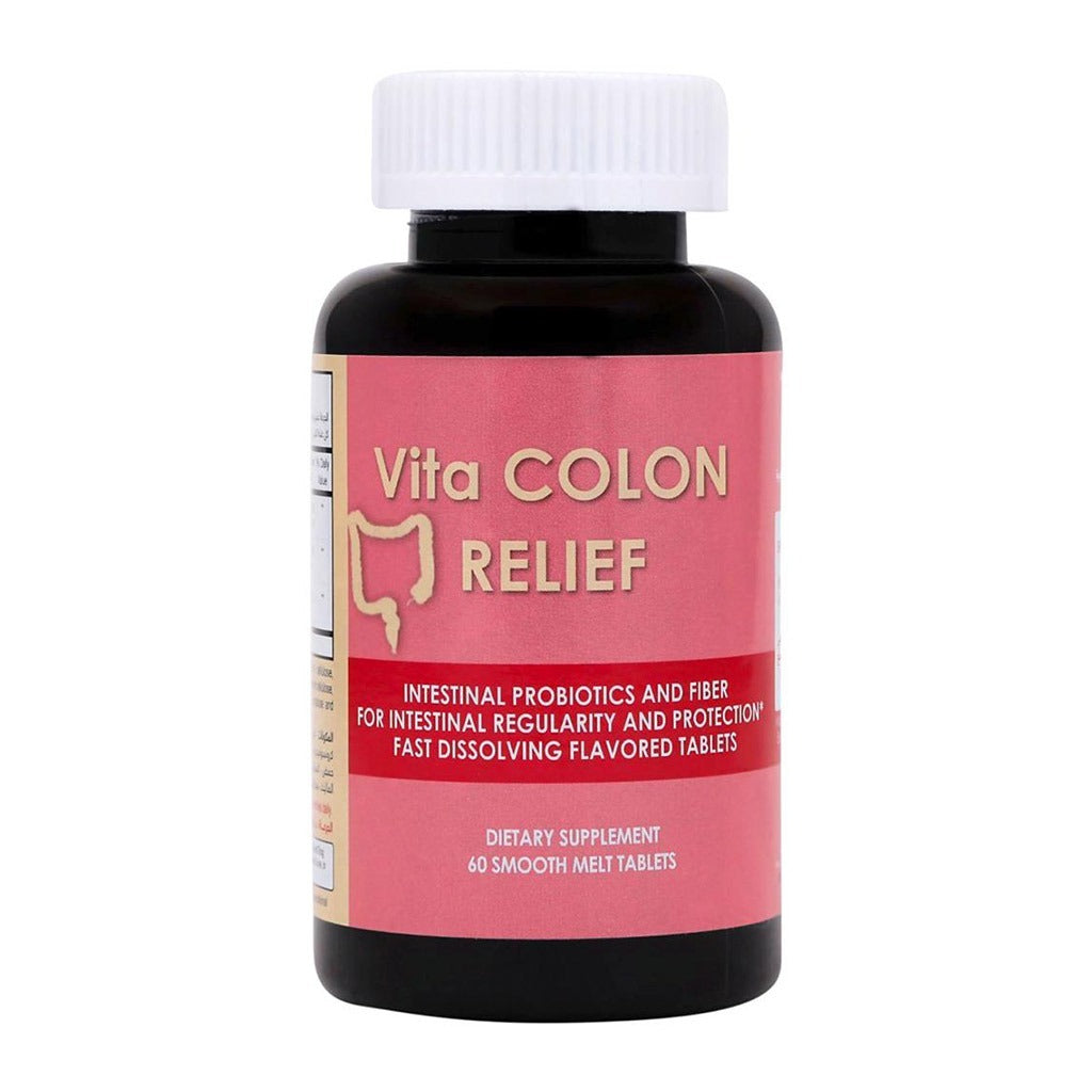 Vita Colon Relief Smooth Melt Tablets 60's - Easy Pharmacy LLC