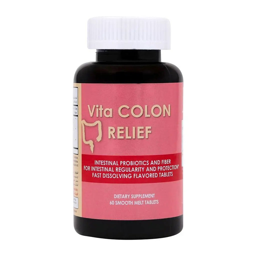 Vita Colon Relief Smooth Melt Tablets 60's
