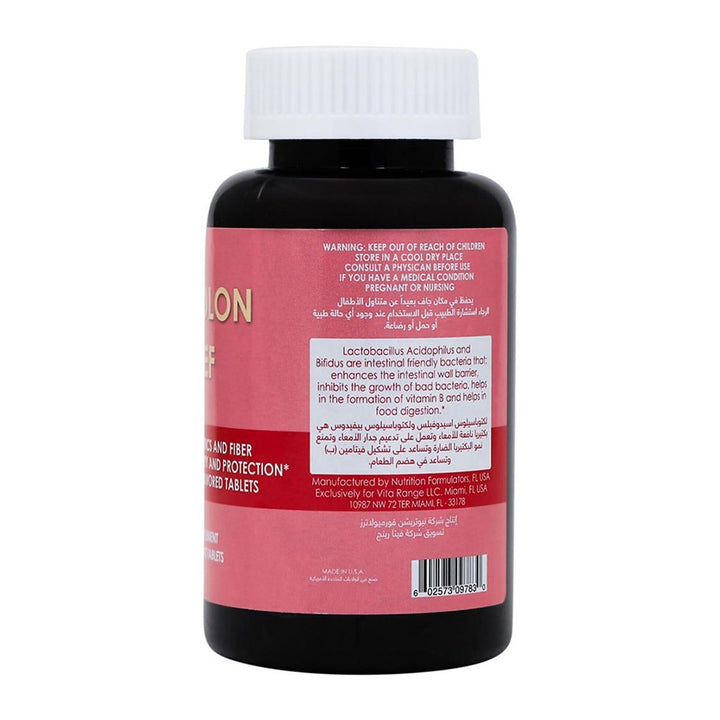 Vita Colon Relief Smooth Melt Tablets 60's - Easy Pharmacy LLC