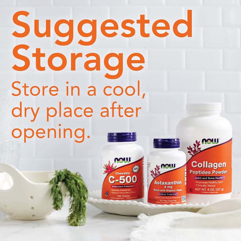 Now Extra Strength Biotin 10,000 mcg Vegetarian Capsules For Energy Production, Pack of 120's - Easy Pharmacy LLC