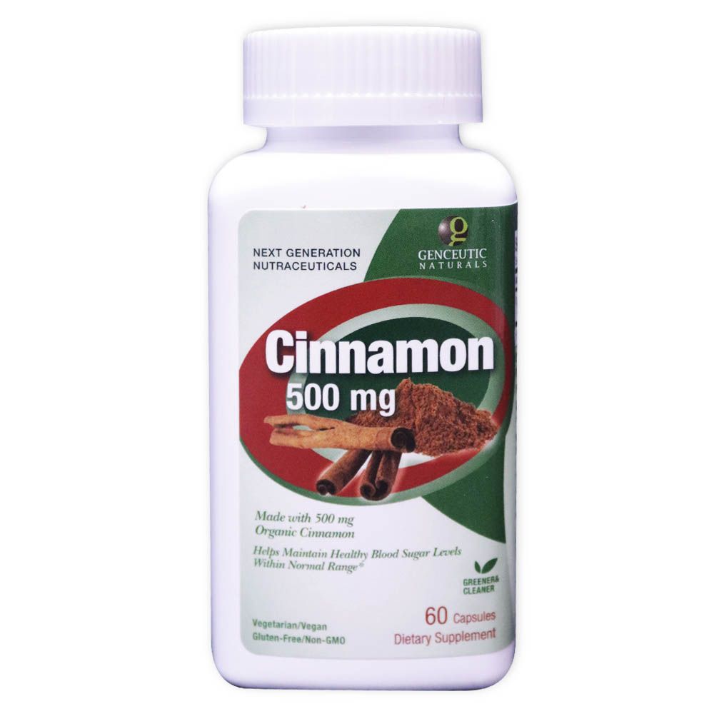 Nature's Answer Organic Cinnamon 500mg Vegan Capsules For Healthy Blood Sugar, Pack of 60's - Easy Pharmacy LLC