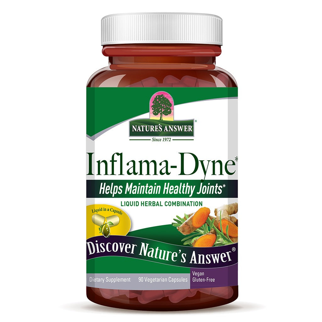 Nature's Answer Inflama-Dyne Vegan Capsules For Healthy Joints, Pack of 90's - Easy Pharmacy LLC