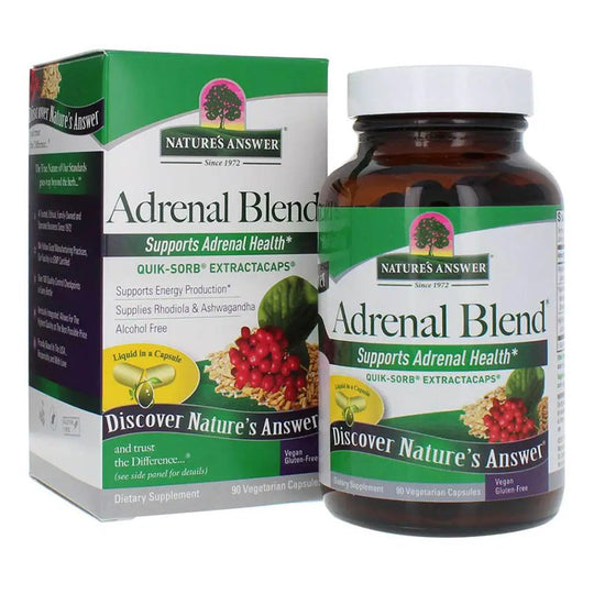 Nature's Answer Adrenal Blend Vegetarian Capsules 90's