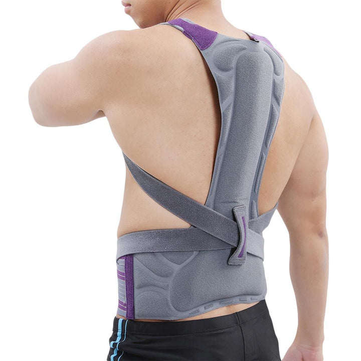 Olympa High Back Lumbar Support Grey Small/Medium OOH-111 - Easy Pharmacy LLC