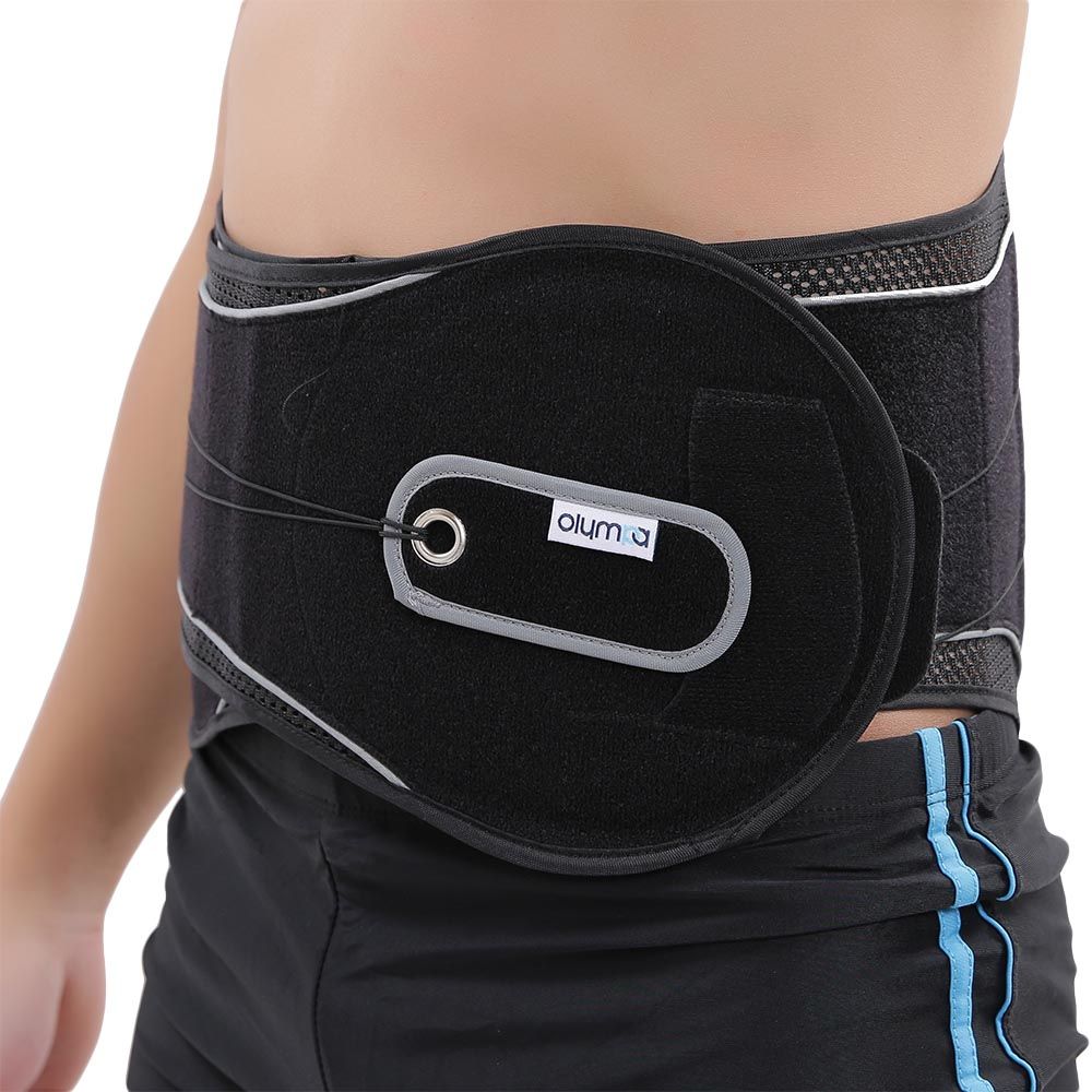 Olympa Comfort Pull Lumbo-Sacral Support Black Small/Medium OEB-511 - Easy Pharmacy LLC
