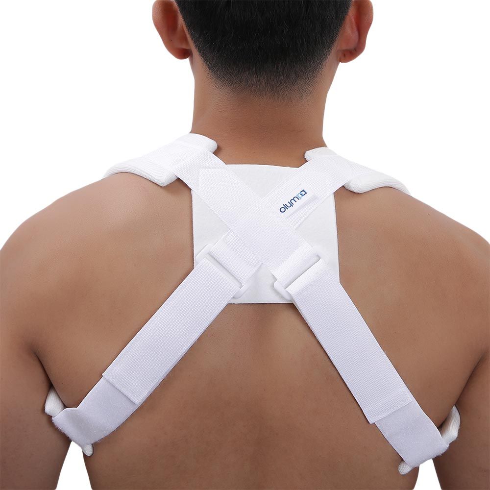 Olympa Clavicle Brace White L - Easy Pharmacy LLC