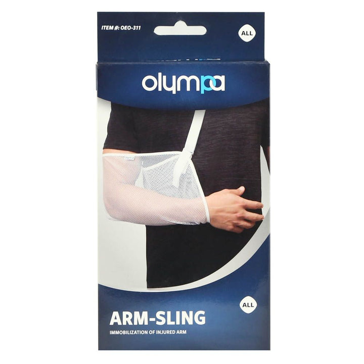 Olympa Arm Sling White One Size OEO-311 - Easy Pharmacy LLC